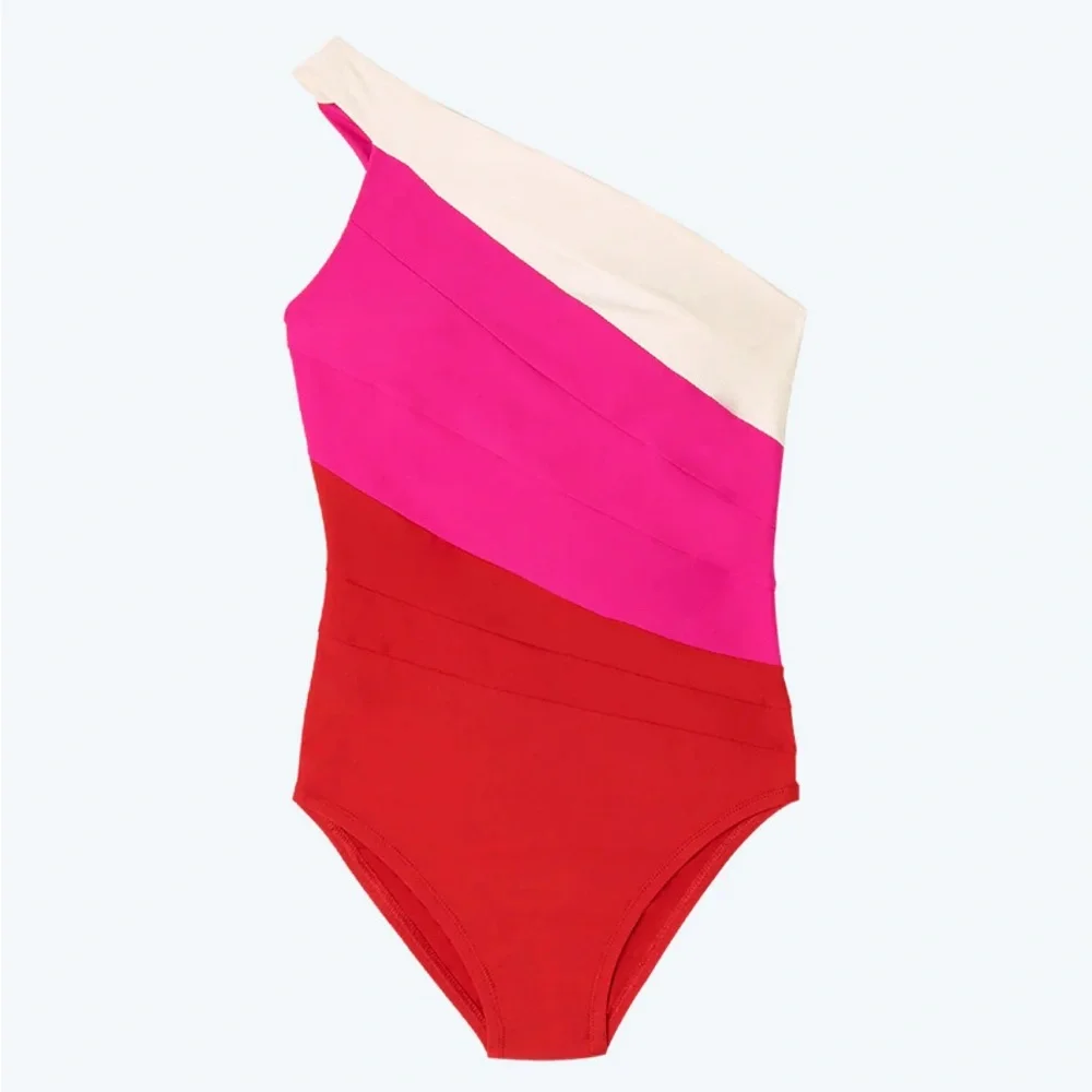 SUMMERSALT The Sidestroke  in Lava & Hibiscus & White Sand size 16 - Picture 3 of 6